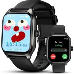 Montre connect�e enfants avec dappel / r�ponse podom�tre m�t�o r�veil 120 + modes sportifs cadeau pour ...
