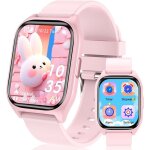 Montre connect�e enfant - smartwatch pour gar�ons et filles avec 19 modes dentra�nement suivi du sommeil(pink) ...