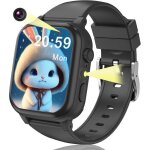 Montre connect�e enfant - enfants smartwatch avec lbs localisateur sos appel lampe appareil photo alarme ...