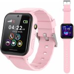 Montre connecte enfant montre tlphone garon et fille cran tactile avec sos lecteur de musique jeux ...