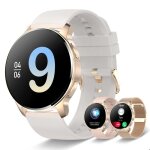 Montre connect�e femme 132 tactile �tanche cardio spo2 sommeil - or