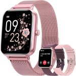 Montre connecte femme avec appel 1. 83 smartwatch avec 3 bracelets fonction fminine sommeil frquence ...