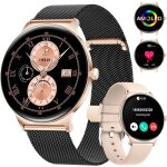 Montre connect�e femme avec appels bluetooth 1. 43 amoled hd montre sport femme avec calories / sant� ...
