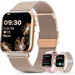 Montre connect�e femme avec appel bluetooth 1. 83 fitness smart watch avec 24h fr�quence cardiaque 100 ...