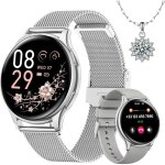 Montre connecte femme avec appel bluetooth 127 smartwatch femme avec ip68 fonction fminine / 24h frquence ...