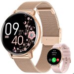 Montre connectée femme appel bluetooth 5. 3 ip68 120 + modes sport or Montre connectée femme appel bluetooth 5. 3 ip68 120 + modes sport or