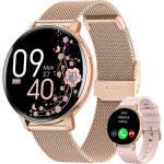 Montre connecte femme avec appel bluetooth 5. 3smartwatch ip68 avec fonction fminine / 120 + modes ...
