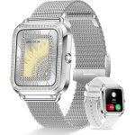 Montre connect�e femme appels bluetooth assistants vocal 1. 59 smartwatch fr�quence cardiaque sommeil ...