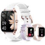 Montre connect�e femme avec appel bluetoothmontre de sport fine et l�g�re de 185?tracker dactivit� / ...