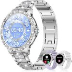 Montre connecte femme avec appel diamond 1. 32 hd montre conecter android femme fonction fminine frquence ...