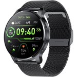 Montre connecte femme homme repondre appel avec rsolution ronde 360 * 360 tanche ip67 frquence cardiaque ...