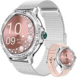 Montre connect�e femme hommes smartwatch pour iphone android avec fr�quence cardiaque / moniteur de sommeil ...