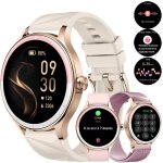 Montre connect�e femme - wenzyliquox - 127 360�360 - fr�quence cardiaque & spo2 - 100 + modes - �tanche ...