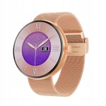 Montre connect�e pour femmes ntn s3gold amoled boussole deux bracelets menu pl