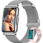 Montre connecte femme - abiessence - smartwatch - ip68 tanche - 124 modes sportifs - cardiofrquencemtre ...