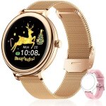 Montre connecte femmes - smartwatch tanche ip68 - cardiofrquencemtre - sports - podomtre - fitness ...