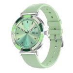 Montre connecte femme xtraditech alliage diamant strass multicolore vert fonc ple beige rond 127 ...