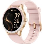 Montre connect�e femme - zrse - ronde - 100 + modes sport - podom�tre - sant� / cardio / sommeil - compatible ...