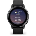 Montre connecte - garmin - vivoactive 5 - bracelet silicone noir