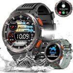 Montre connectée homme 3atm Étanche avec appels bluetooth 145 militaire smartwatch avec torche led compas ... Montre connectée homme 3atm Étanche avec appels bluetooth 145 militaire smartwatch avec torche led compas ...