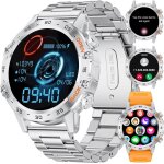 Montre connecte homme avec appel bluetooth pour android ios 400 mah sport smartwatch homme 2 bracelets ...