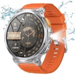 Montre connect�e homme avec appels bluetooth et �cran hd 1. 85 ip68 �tanche et batterie 730mah smartwatch ...