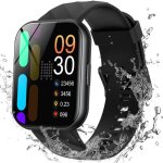 Montre connecte homme femme avec 5atm tanche sport montre pour natation 18 hd smartwatch avec 100 + ...