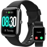 Montre connecte homme femme appel bluetooth smartwatch sport compatible podometre montre cardiofrequencemetre ...