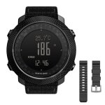 Montre connecte pour hommes horloge boussole altimtre baromtre podomtre numrique tanche 50m[m1] ...