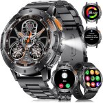Montre connecte homme avec lampe de poche