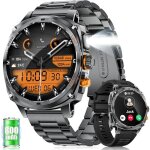 Montre connect�e homme lige 175 amoled batterie 800mah led 100 + sports bluetooth cardio / sommeil android ...