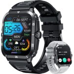 Montre connect�e homme smartwatch sport: repondre appel 2. 0 pouces 3atm �tanche �cran tactile bracelet ...