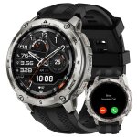 Montre connect�e homme smartwatch sport gps 10atm kospet t4 1. 43 tracker dactivit android ios samsung ...