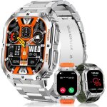 Montre connecte homme sport:appel bluetooth smartwatch pour android et ios - montre tension arterielle ...