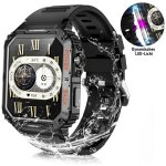 Montre connectée 3leds grand Écran ips 196 moniteur santé cardio fréquence cardiaque bracelet similicuir ... Montre connectée 3leds grand Écran ips 196 moniteur santé cardio fréquence cardiaque bracelet similicuir ...