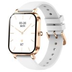 Montre connect�e mk90 175 pouce avec appels bluetooth chronus (blanche)