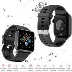 Xtraditech montre connecte ecg cardiofrquencemtre thermomtre moniteur multiparamtrique cran hd ...