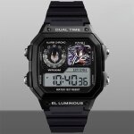 Montre demon slayer obanai? montre digitale led garon fille ? double affichage