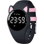 Montre digitale enfant non connect - montres sport pour fille avec chronomtre eclairage alarme calendrier ...