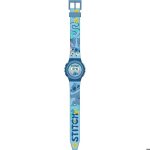 Montre enfant - kids licensing - disney stitch - design ludique - cadran facile � lire - plastique