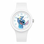 Montre enfant ? stitch ? montre analogique blanche ? univers disney lilo & stitch
