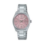 Montre femme - casio - cadran sunray - �tanche 50m - acier inoxydable - quartz