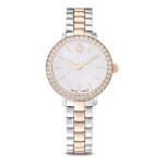 Montre femme - swarovski - matrix - acier - dor� rose - �tanche 5 atm