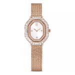 Montre femme - swarovski - matrix - acier - or rose - Étanchéité 5 atm Montre femme - swarovski - matrix - acier - or rose - Étanchéité 5 atm