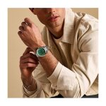 Montre - fossil - everett fs6056 - acier inoxydable - cadran vert - tanchit 5 atm
