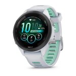 Montre intelligente - garmin - forerunner 265s - blanc - suivi gps - frquence cardiaque