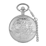 A montre  gousset diamtre 47 cm montre de poche  quartz vintage parfait comme cadeau de vacances montre ...