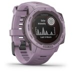 Montre gps solaire robuste - garmin - instinct solar - orchide - ecran  deux fentres 09 x 09 (23 x ...