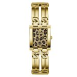 Montre - guess - gw0807l2 - acier inoxydable dor - cadran imprim animal - mouvement quartz