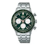 Montre homme - seiko - montre seiko sport - cadran vert - acier inoxydable - �tanche 100m